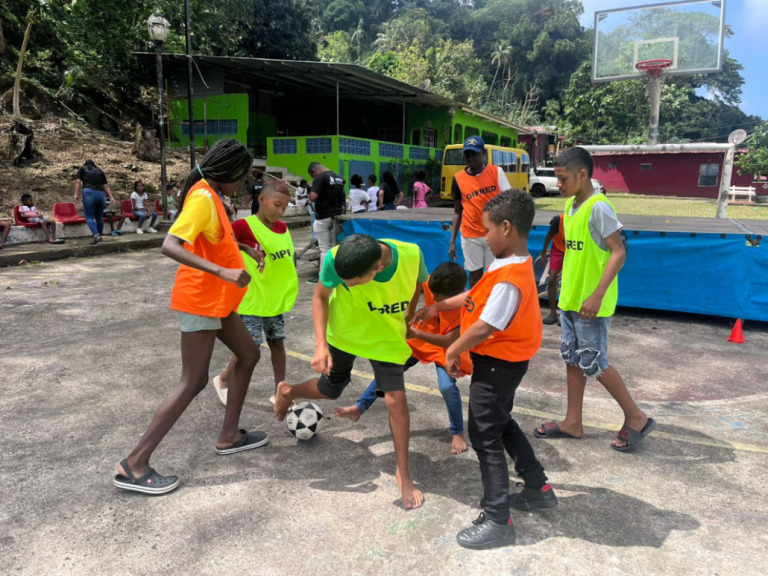 Por primera vez, DIPRED llevó el Break DIPRED a Portobelo, Colón