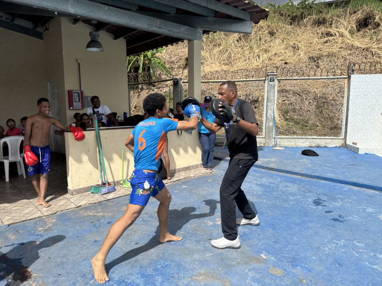 Más de 40 niños y jóvenes participaron en el Break DIPRED en Mateo Iturralde